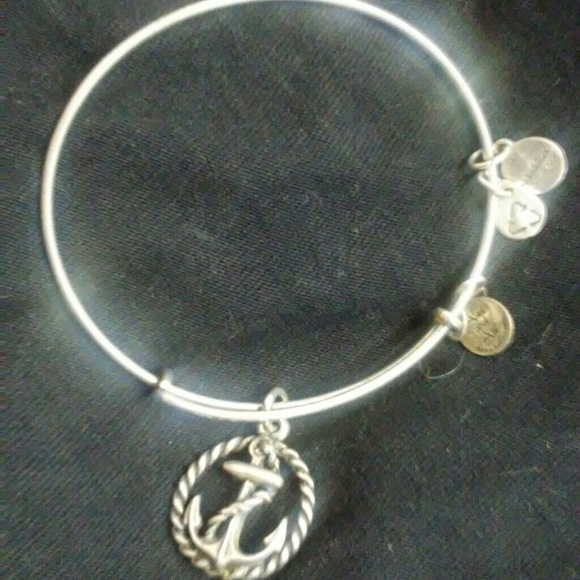 Alex and Ani anchor bangle - Picture 2 of 2